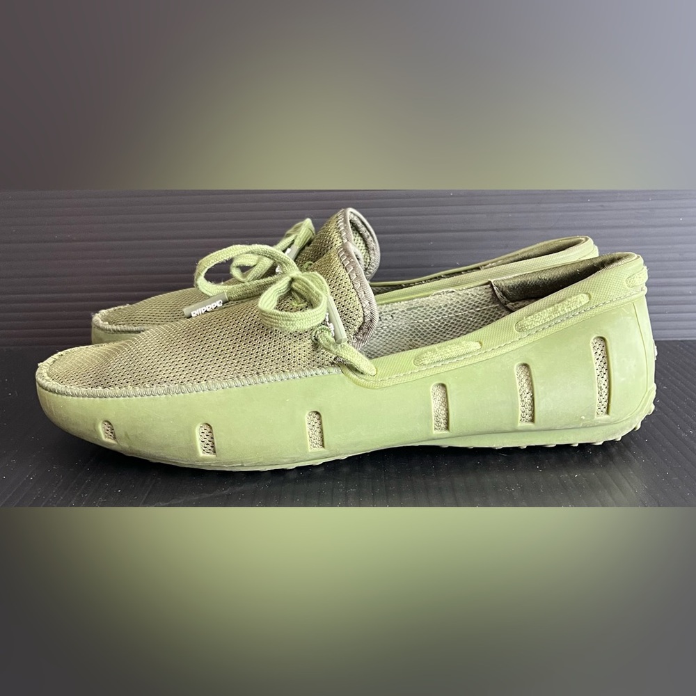 Adadila Men’s Green Casual Loafers Size 11